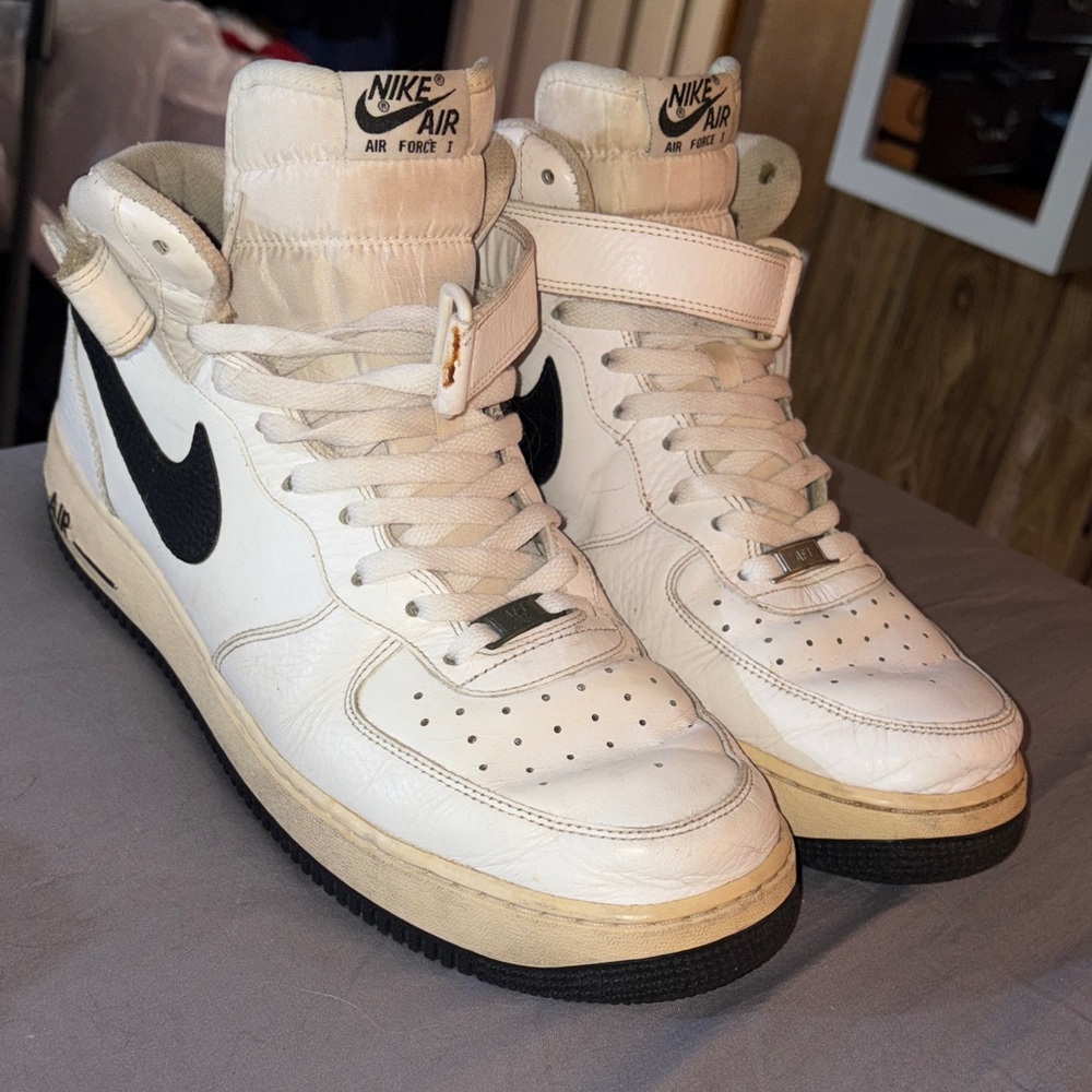 Nike Air Force 1 Mid White/Black